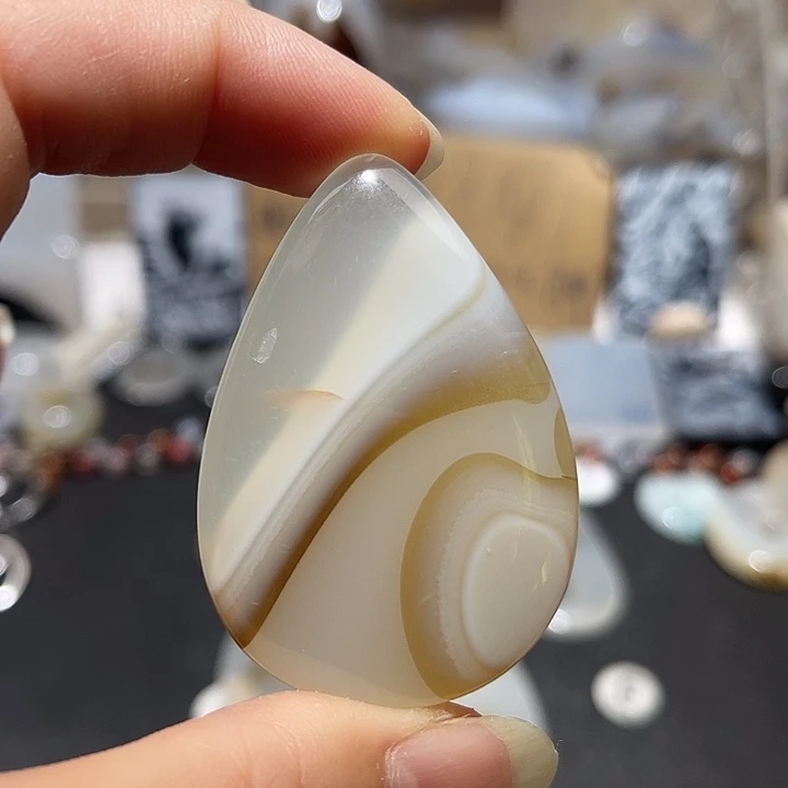 玛瑙/玉髓未镶嵌吊坠(不含链)