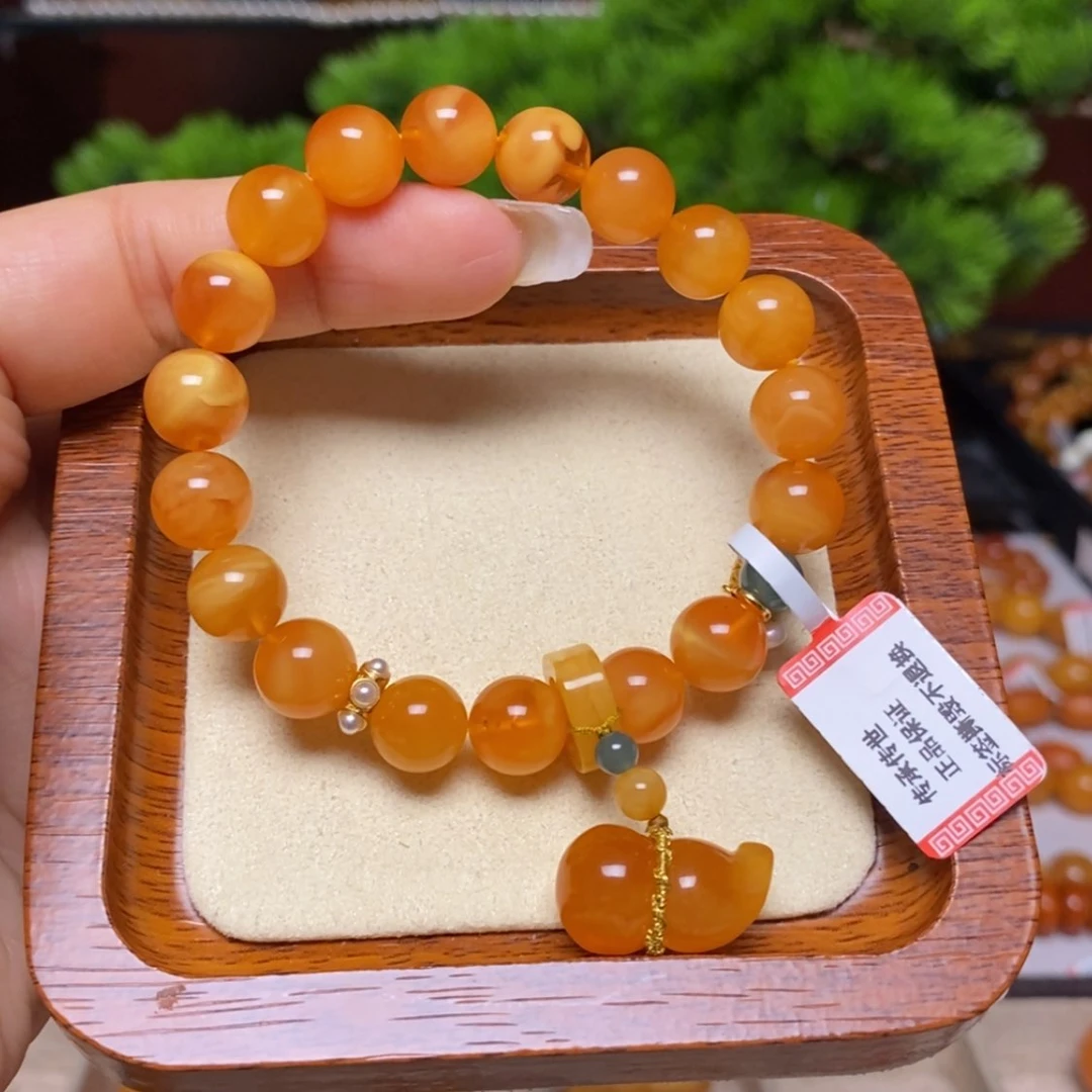 【闪购商品】手链蜜蜡未镶嵌手串