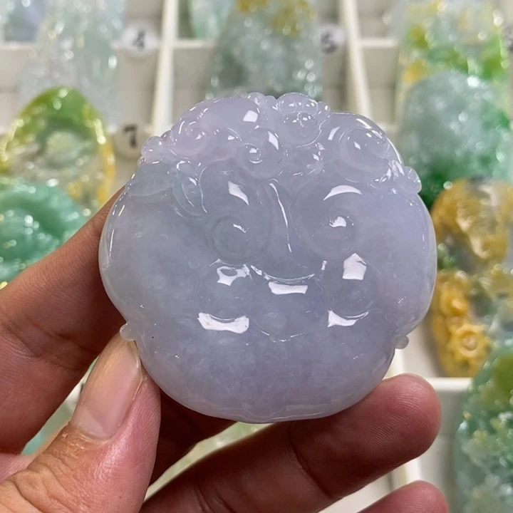 颈饰未镶嵌翡翠如意