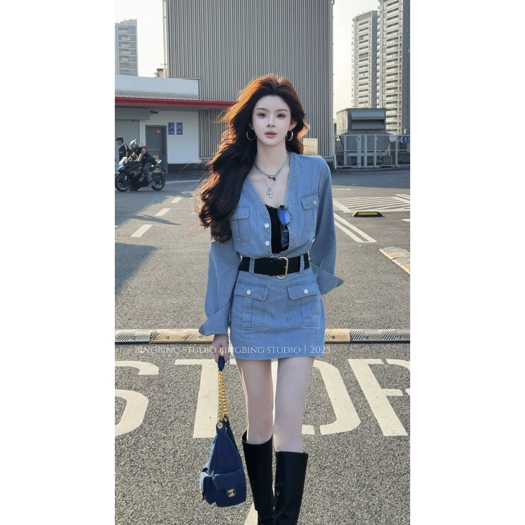 冰冰铭顺「巴黎腔调」夏季时尚气质百搭显瘦棉连衣裙BBC5LYQ1715