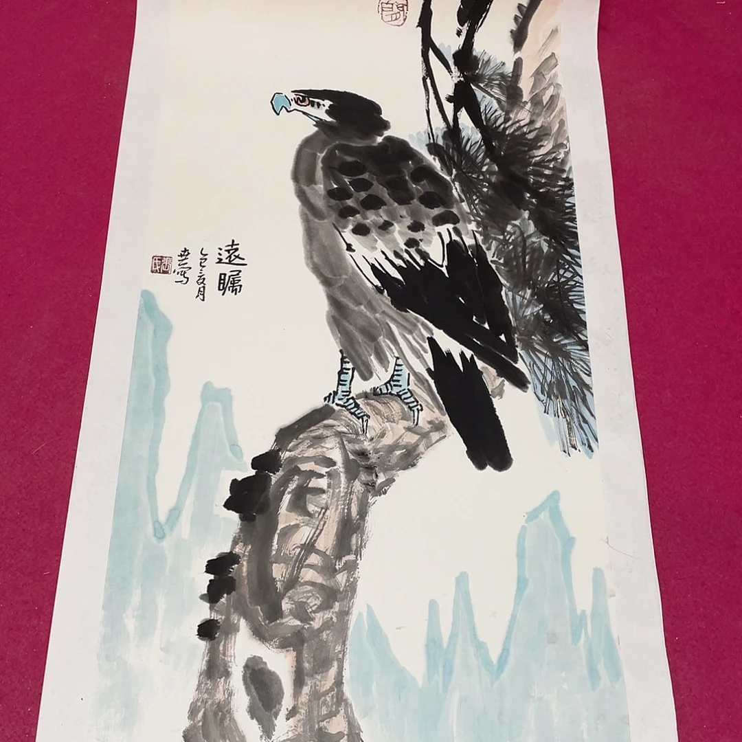 国画2平尺国画作品