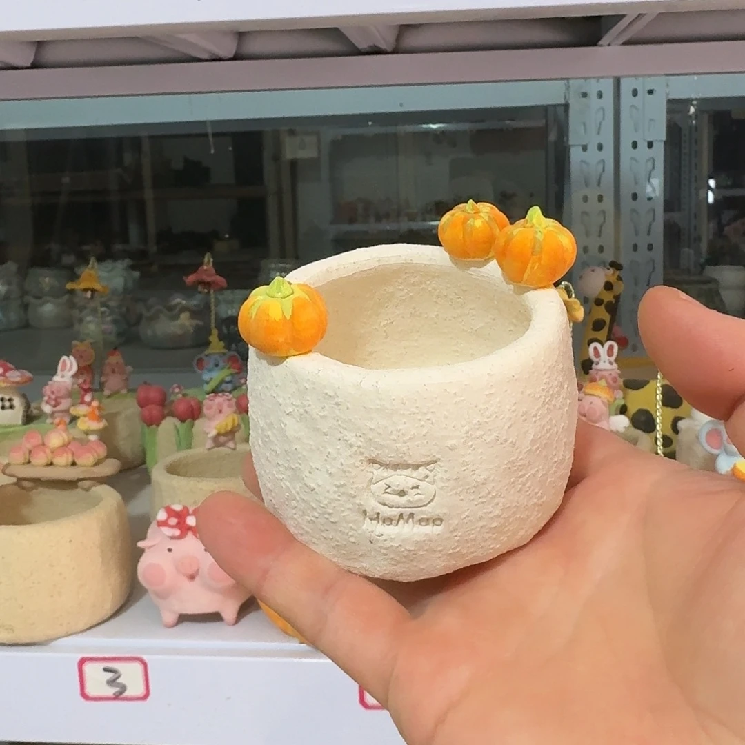 厂家直销手工花盆摆件