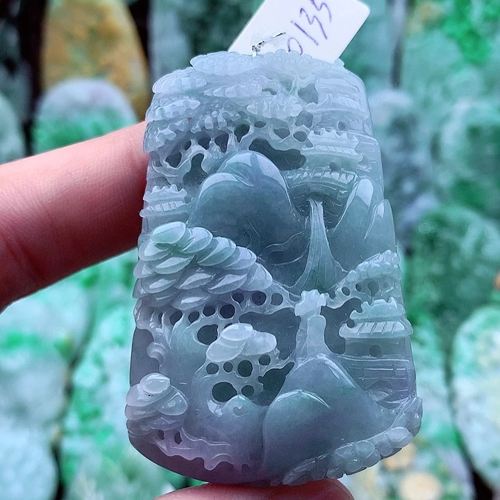 翡翠吊坠(不含链)未镶嵌