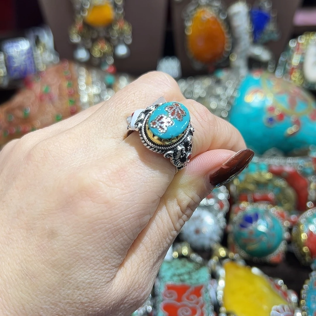 大理石纯铜尼泊尔手工芬