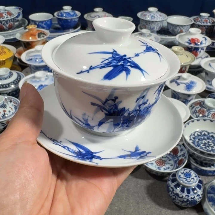 景德镇手工手绘杯