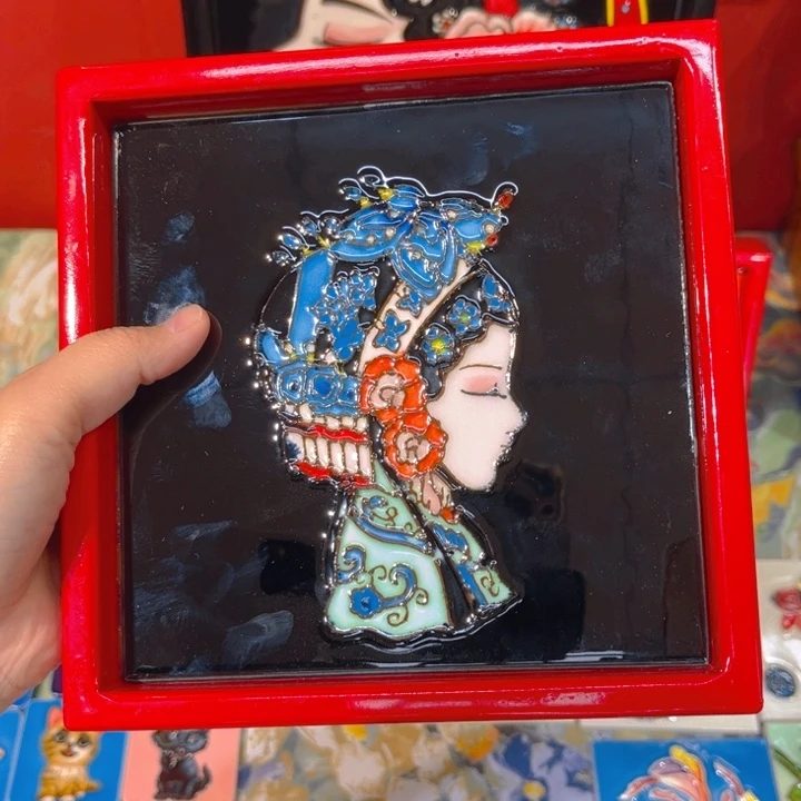 瓷片瓷板画艺术作品