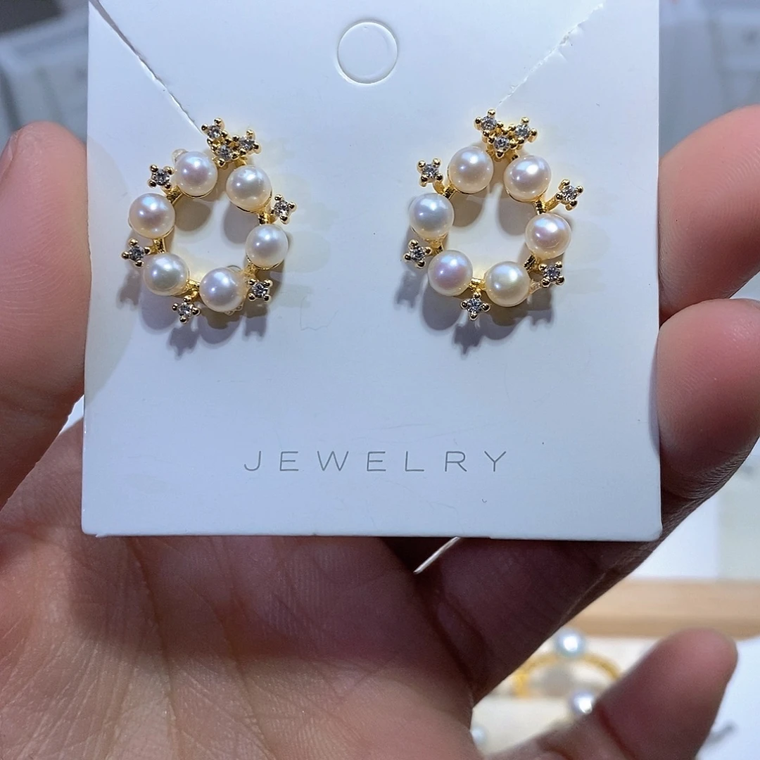 耳饰淡水珍珠未镶嵌