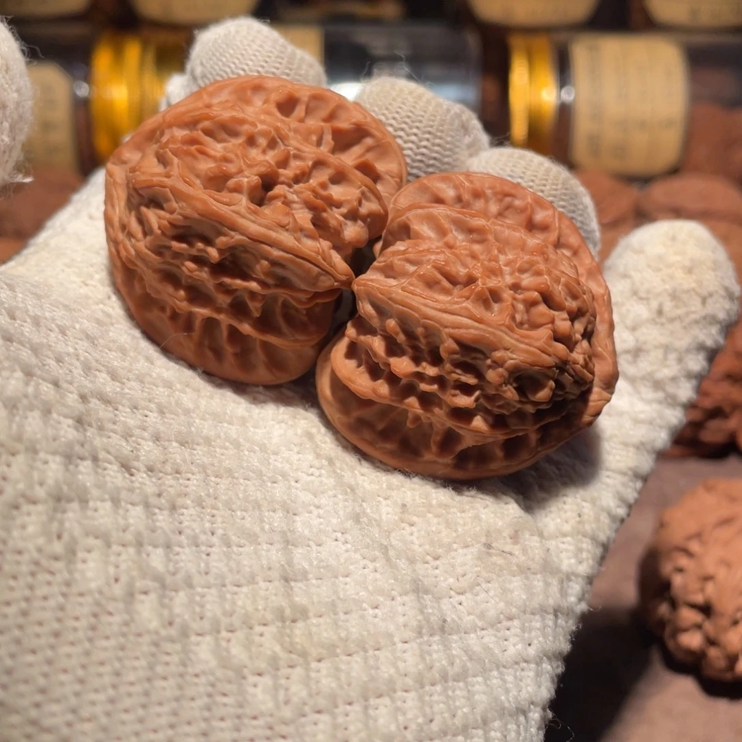 吊坠文玩核桃42三角白