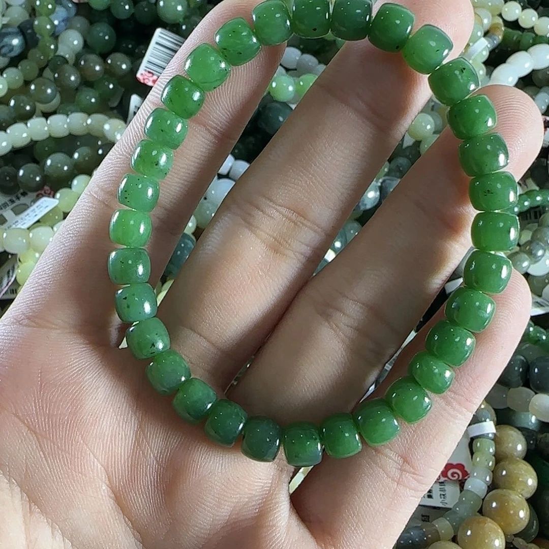 和田玉手链未镶嵌122