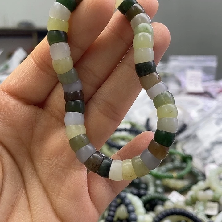 和田玉未镶嵌手串