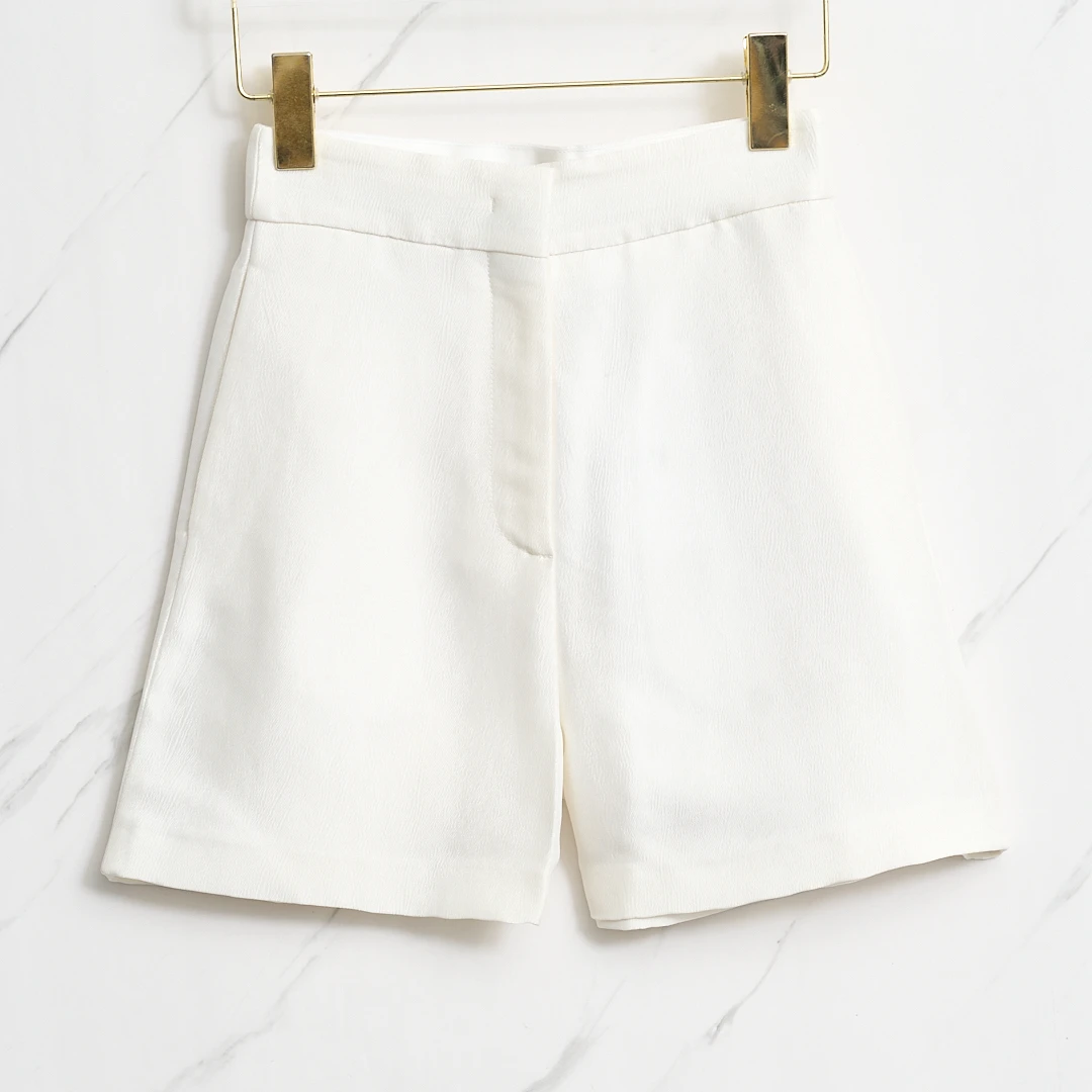 全新未使用/MSGM女士极简纯色西装短裤MGGP00234