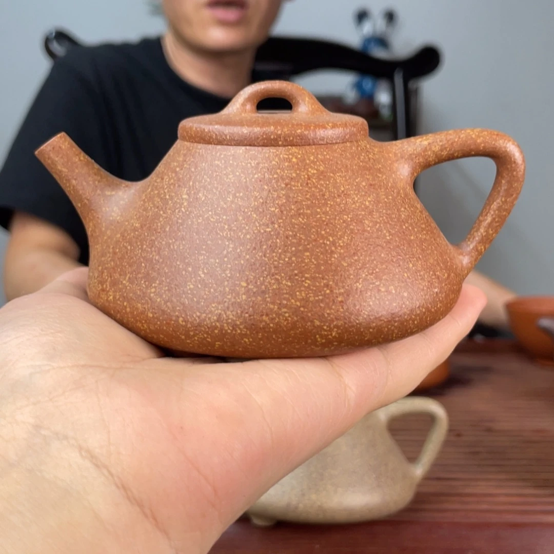 段泥茶壶降坡子冶石瓢200cc全手电