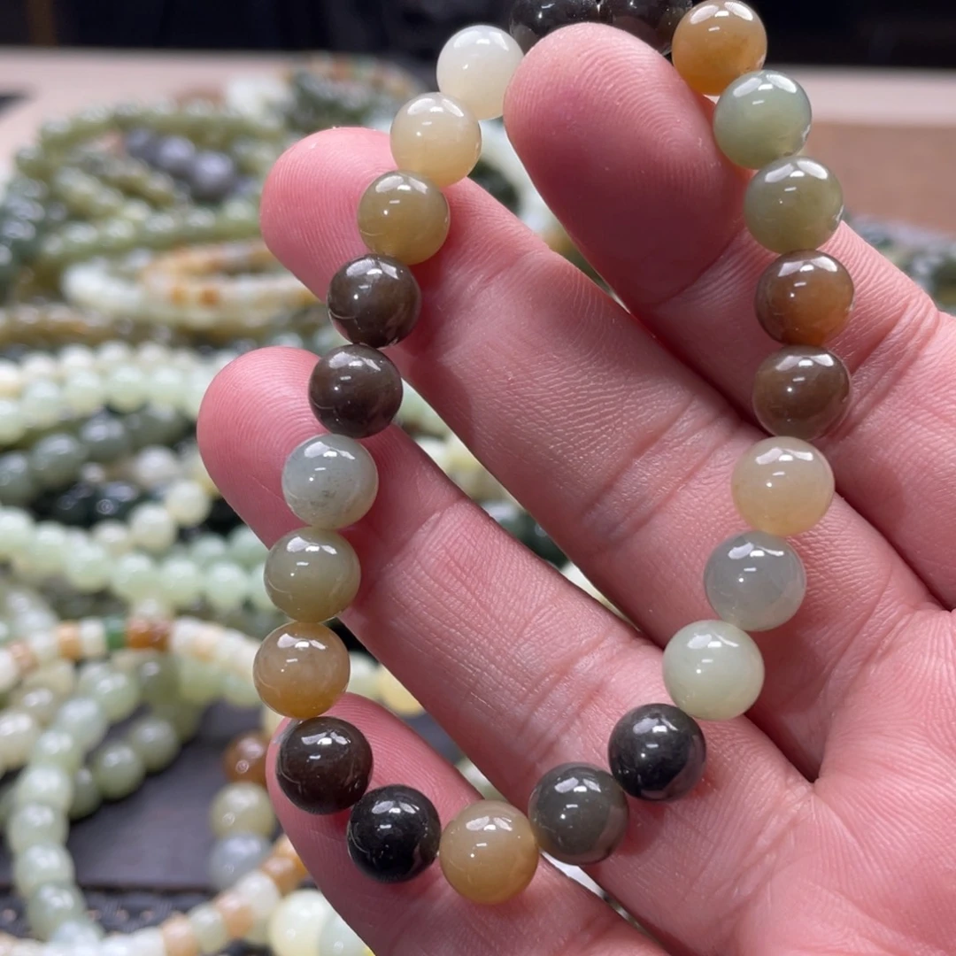 和田玉手链未镶嵌