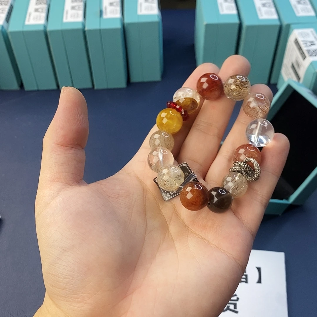 银S925镶嵌手链水晶