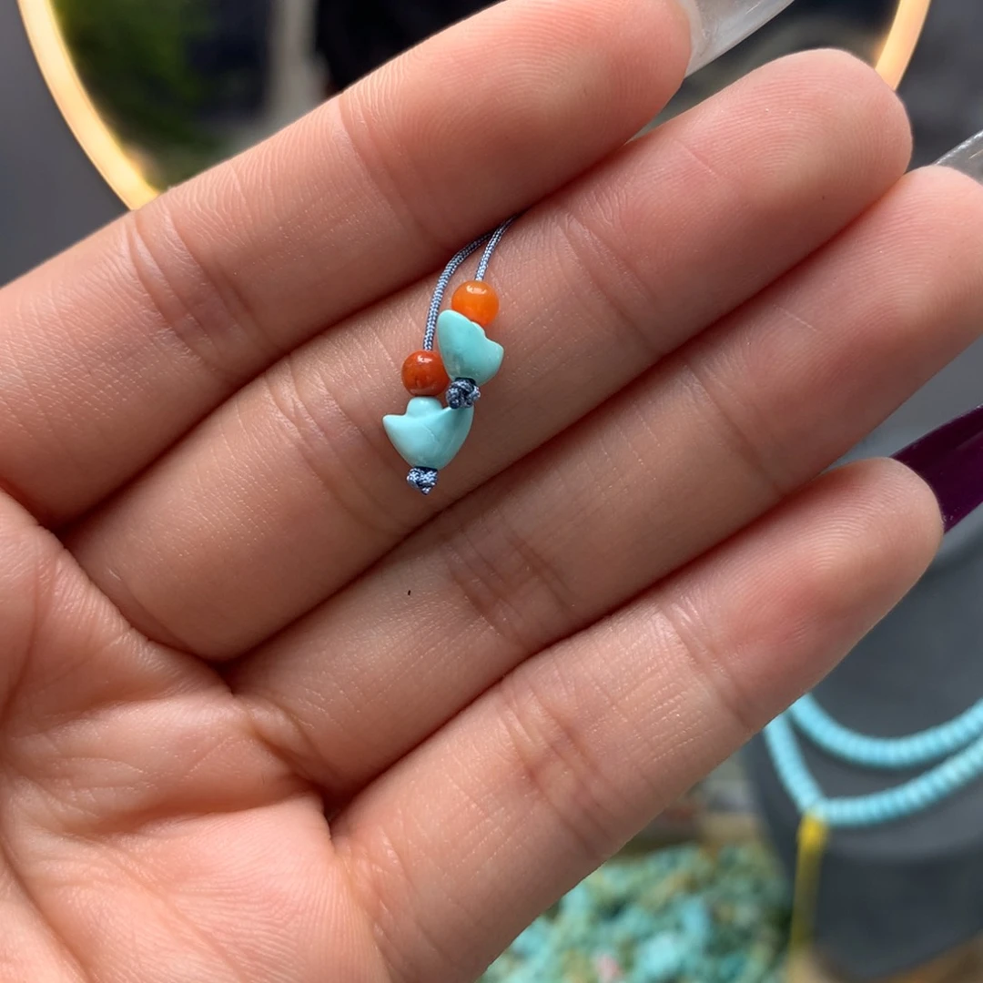 绿松石挂件未镶嵌