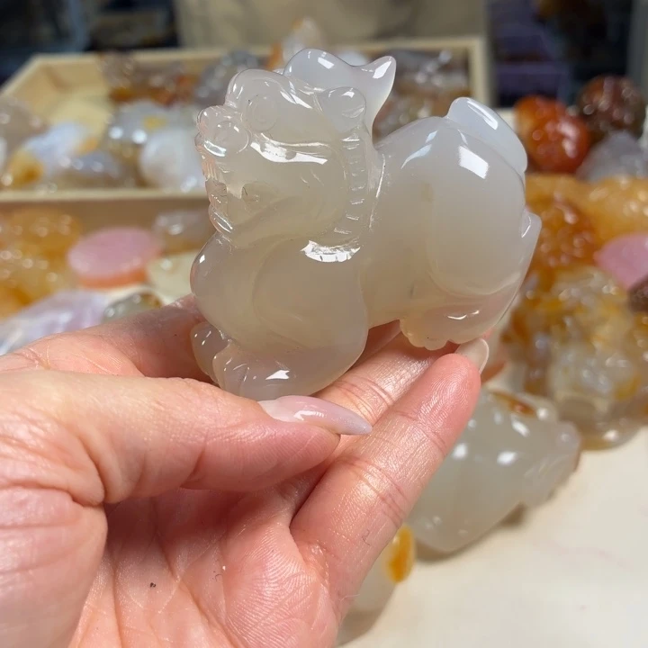 玛瑙/玉髓未镶嵌吊坠(不含链)