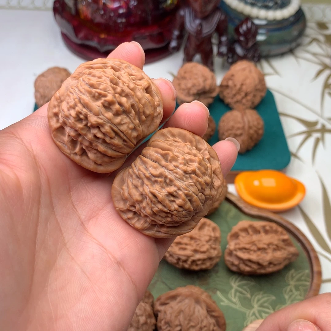 自***风文玩核桃把件核桃