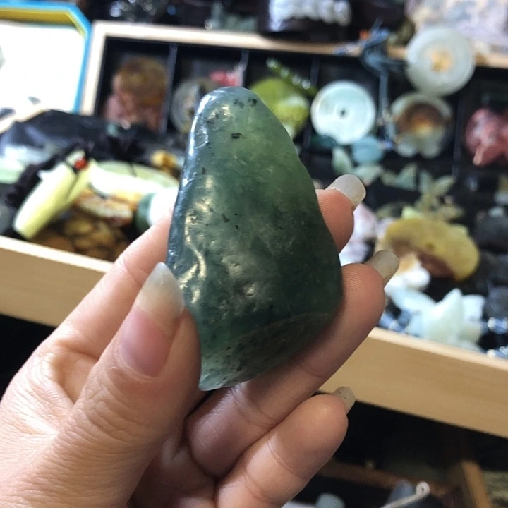 岫玉未镶嵌岫玉挂件