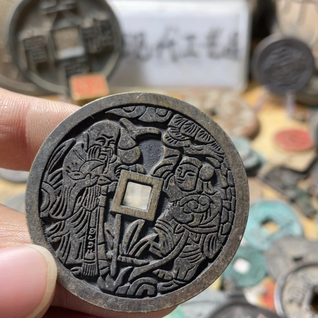 铜现代工艺品学习币