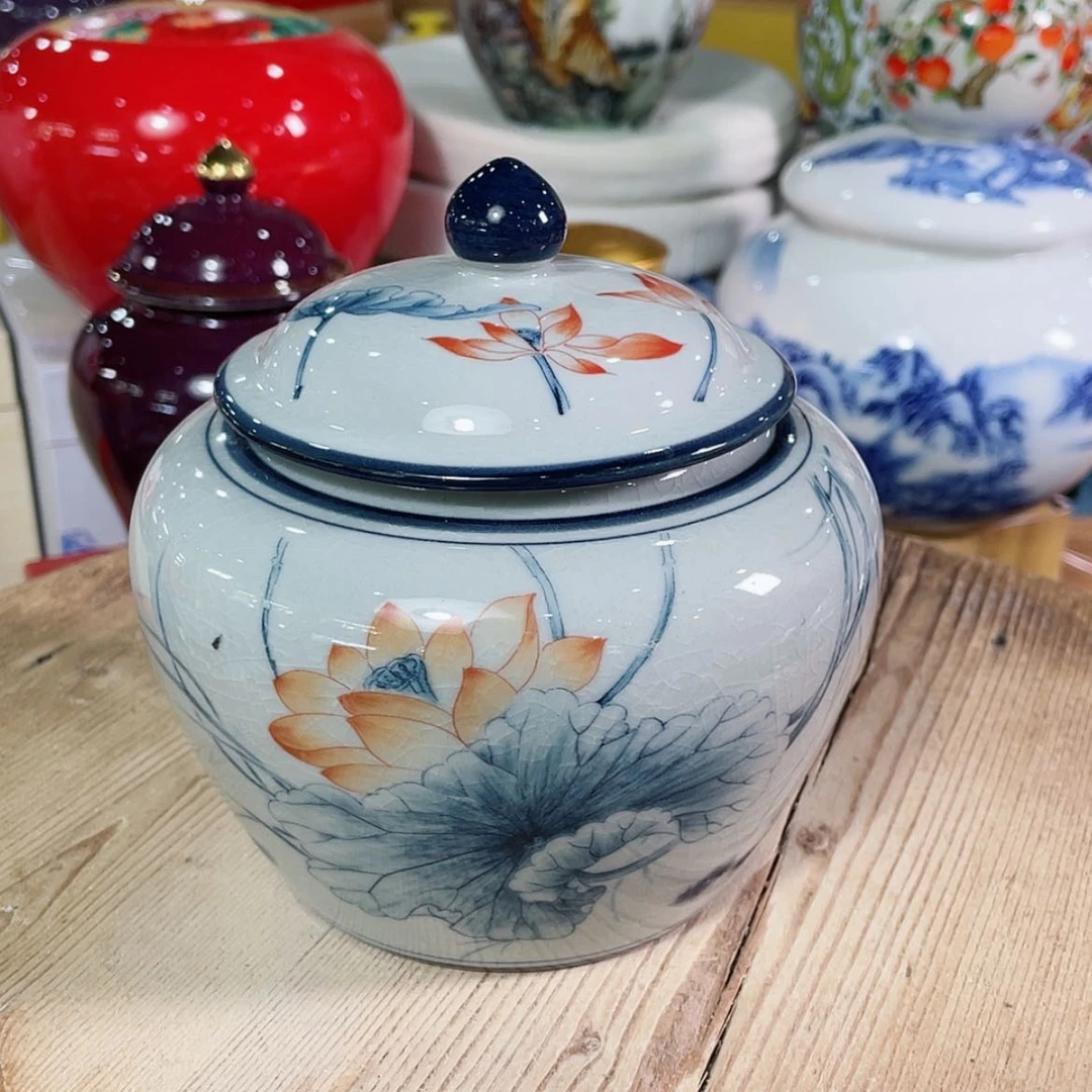 【闪购商品】罐陶瓷茶叶罐密封罐