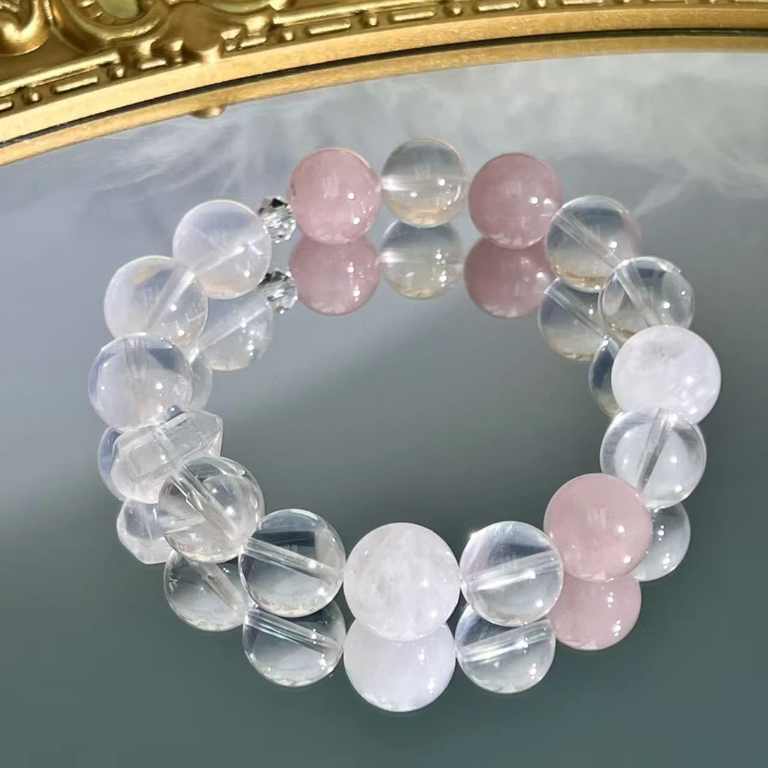 天然双尖仙女设计款单圈手串-Y0099多样性发其一