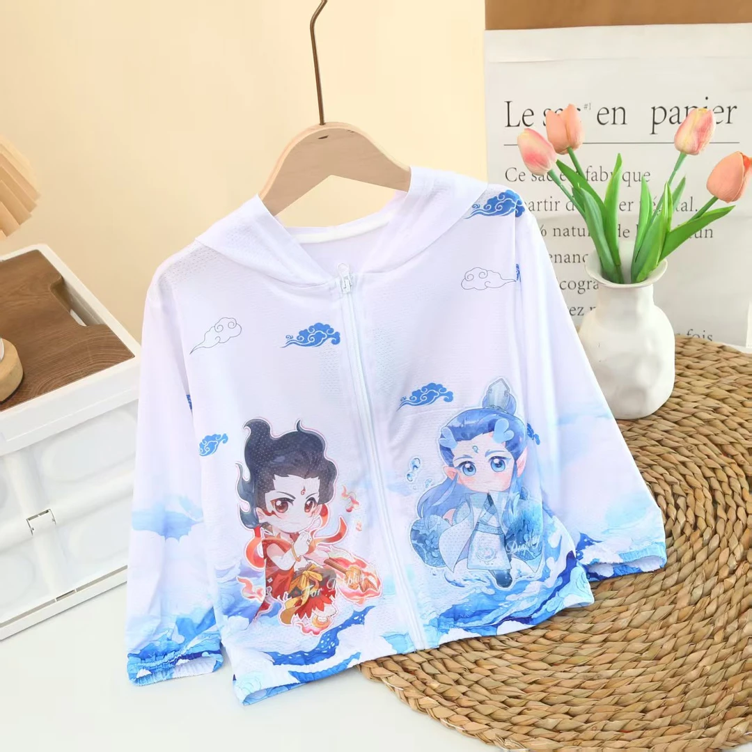 爆款夏季童装防晒衣中小童薄外套百搭上衣儿童防晒服女童空调衣男