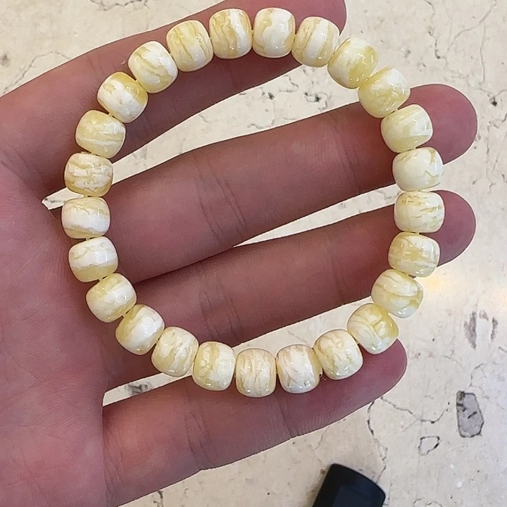 手链琥珀未镶嵌蜜蜡