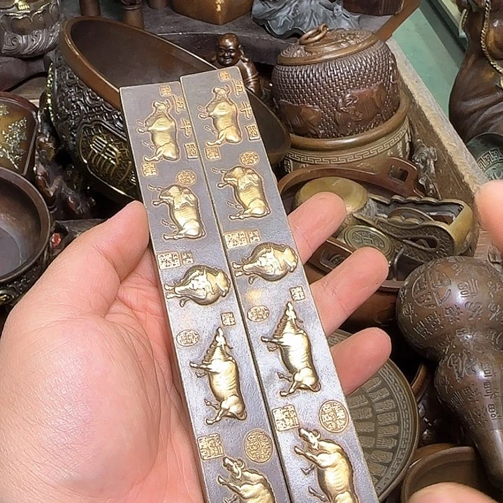 铜器办公室茶室摆件