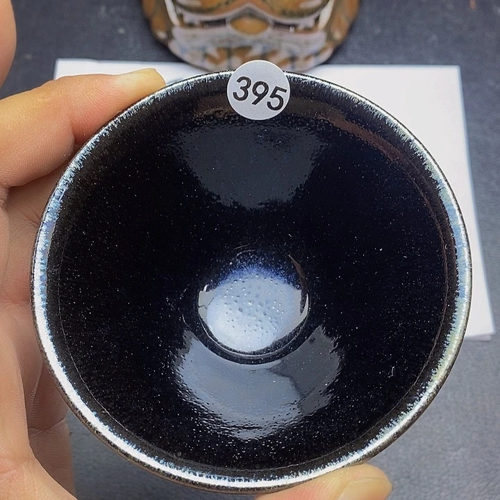 茶盏天****情黑瓷器茶盏395