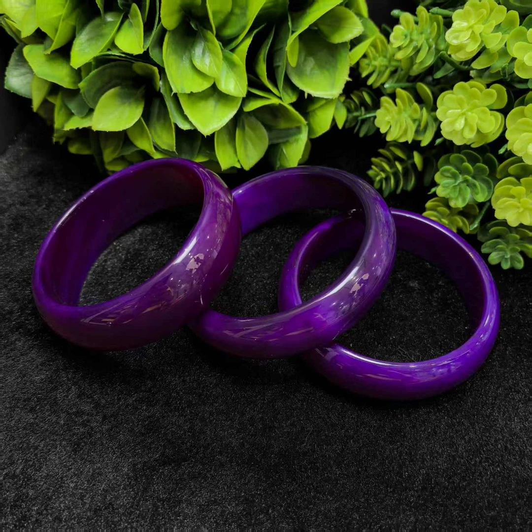 S8054紫霞流光紫龙醇玛瑙紫手镯-配礼盒-多样性发货只发一件