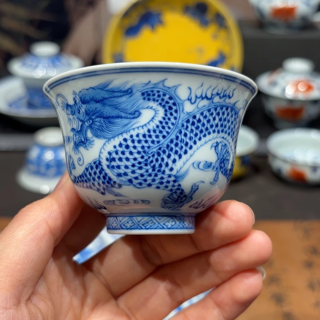 手工手绘陶瓷茶具