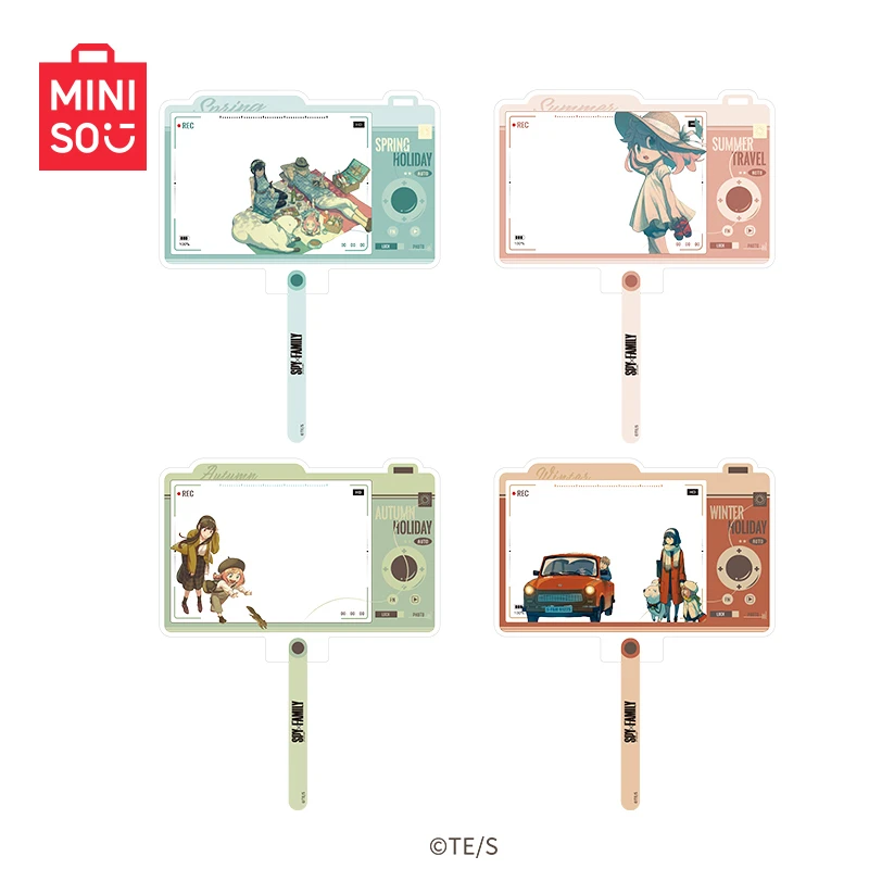 MINISO名创优品间谍过家家-四季系列合影打卡棒