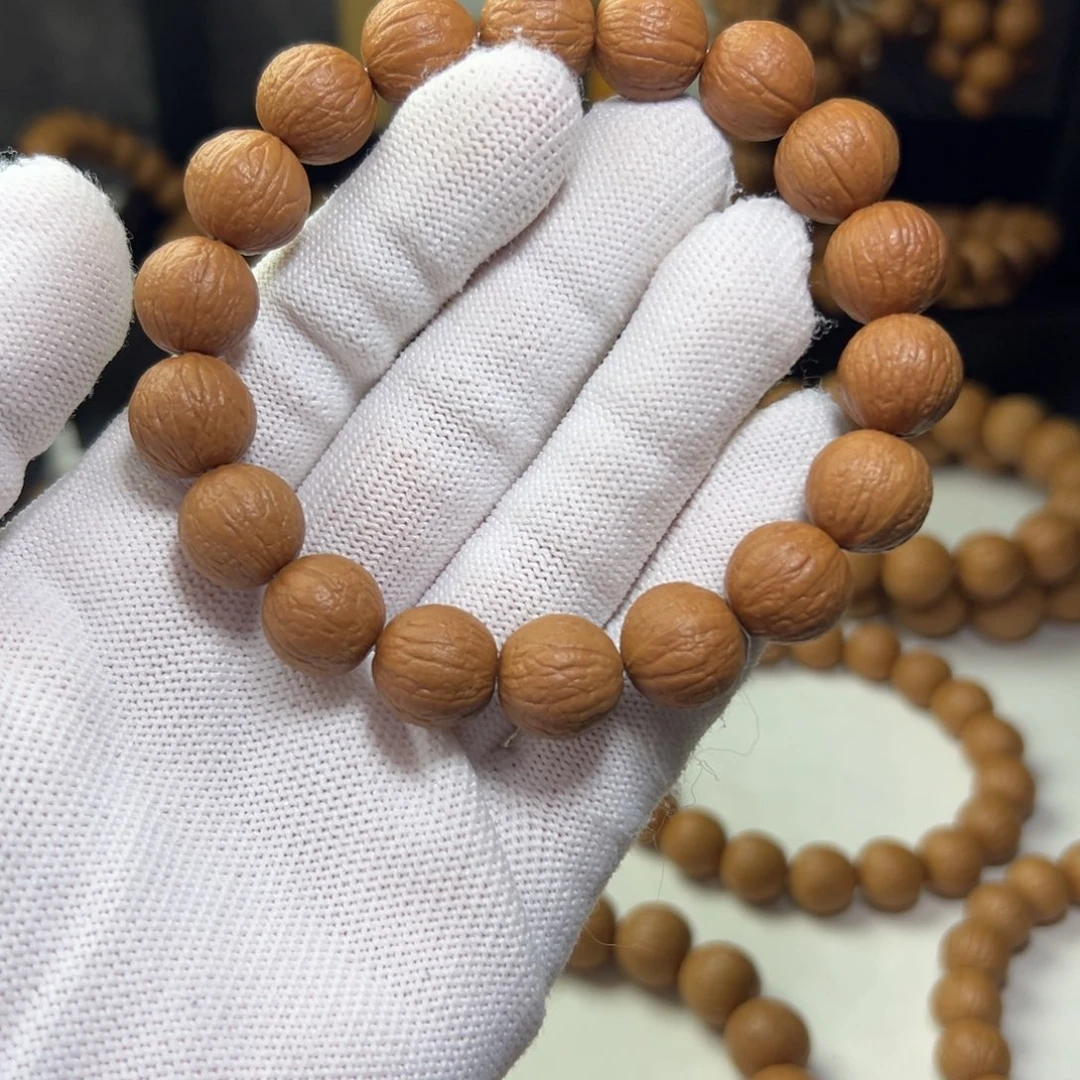 猴头核桃吊坠14金蝉子