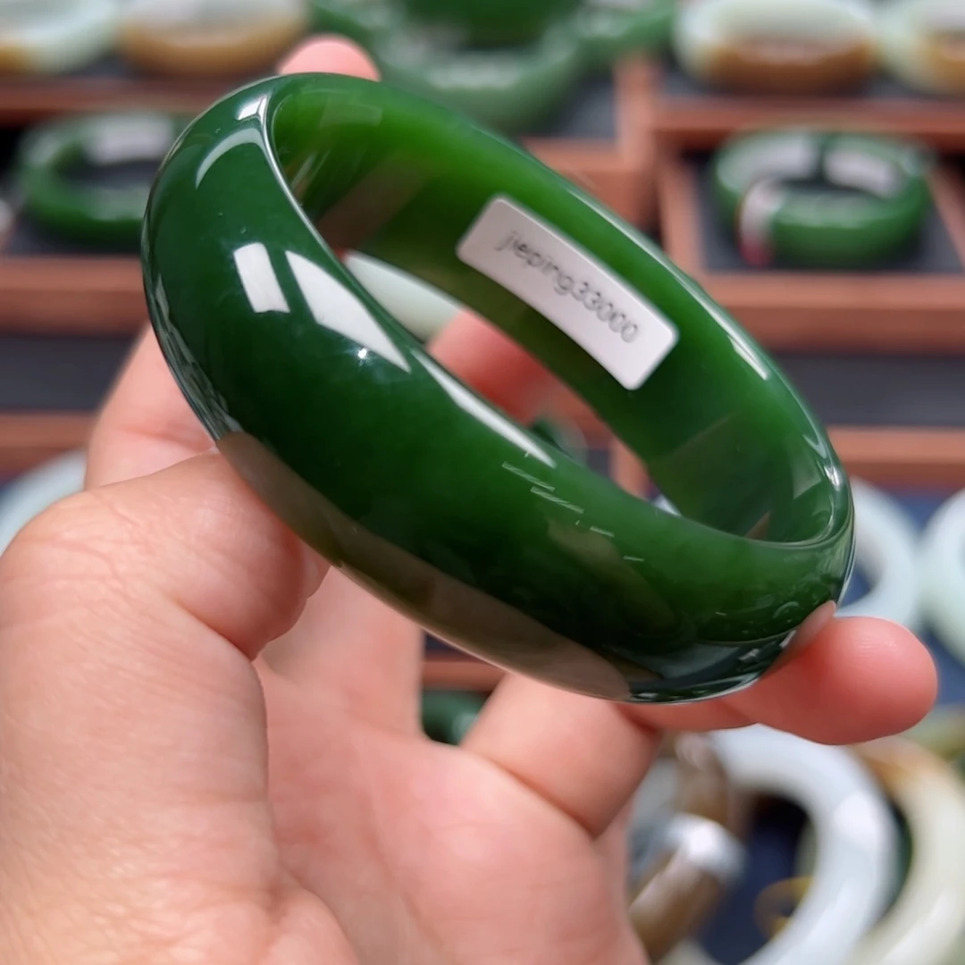 未镶嵌手镯和田玉（碧玉）5758