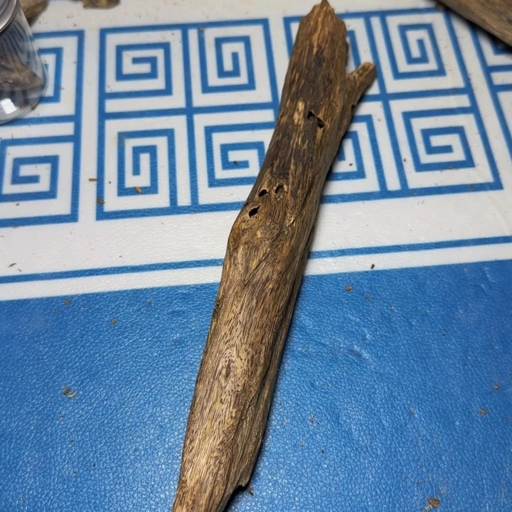 木质海南紫奇虫漏90克