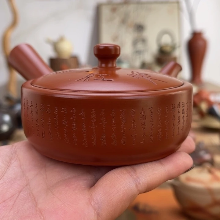 俊*常滑舜园手作茶壶