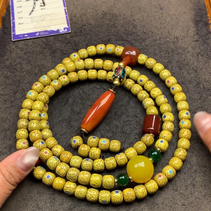 吊坠星月菩提脖挂