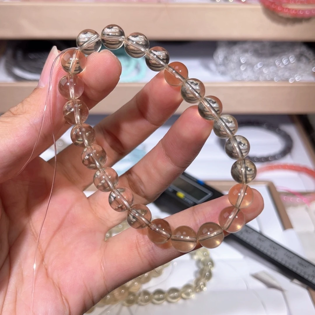 水晶手链未镶嵌柠檬黄013