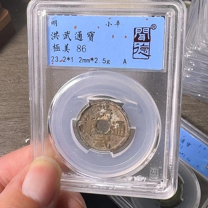 铜A闻博文化洪武通宝