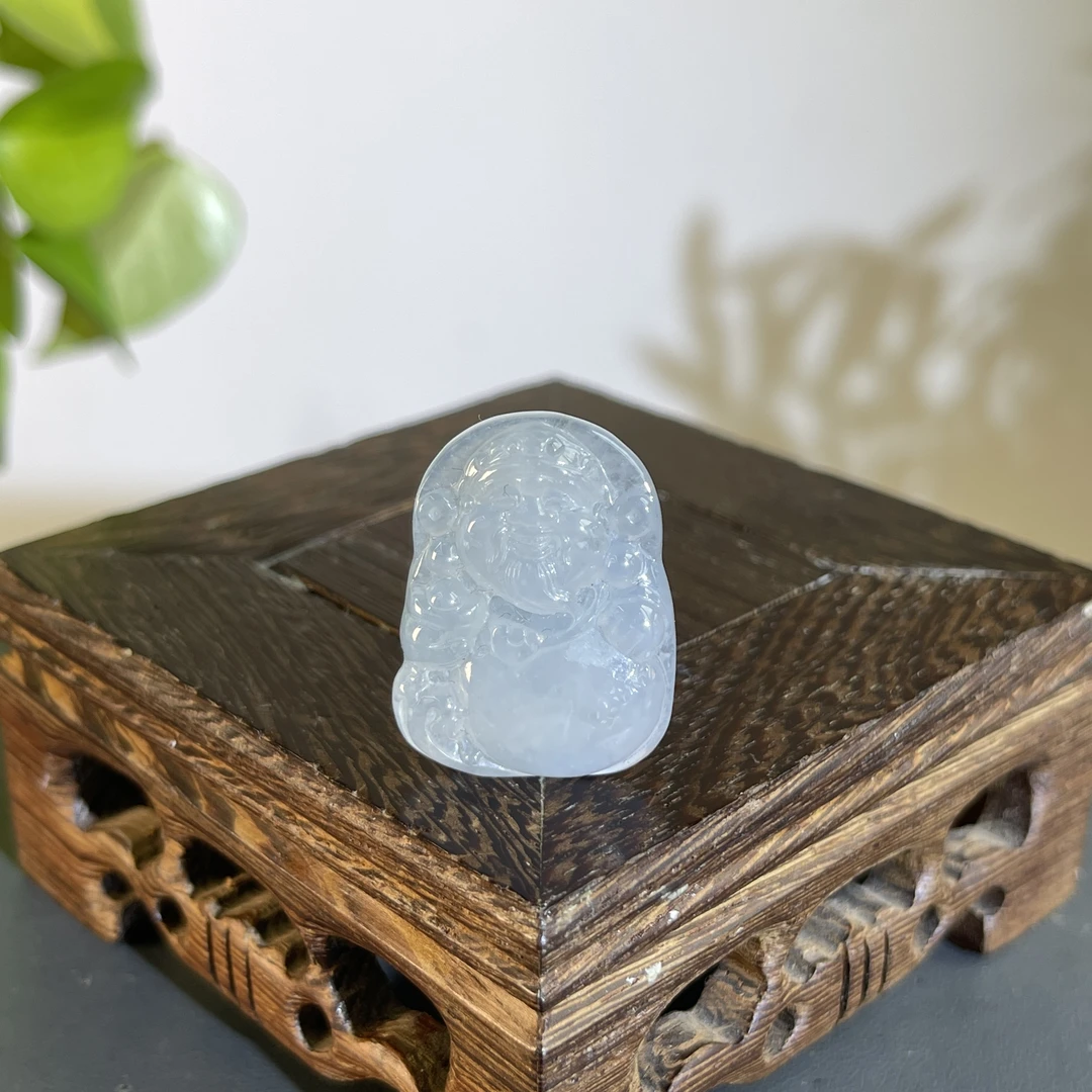 JTW03-62  天然缅甸翡翠A货 财神爷