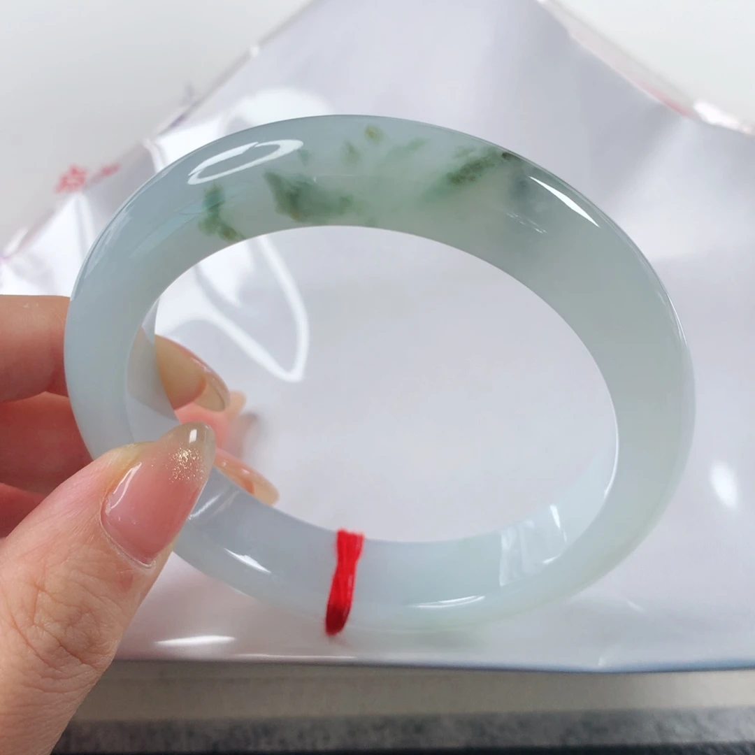 翡翠手镯未镶嵌 正圈①⑤⑤