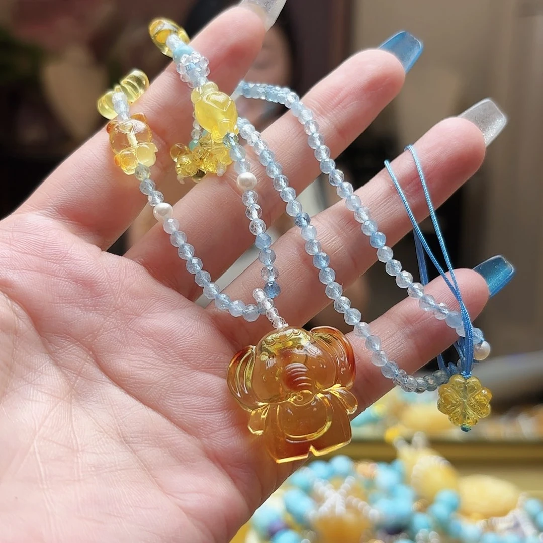 琥珀未镶嵌手镯琥珀