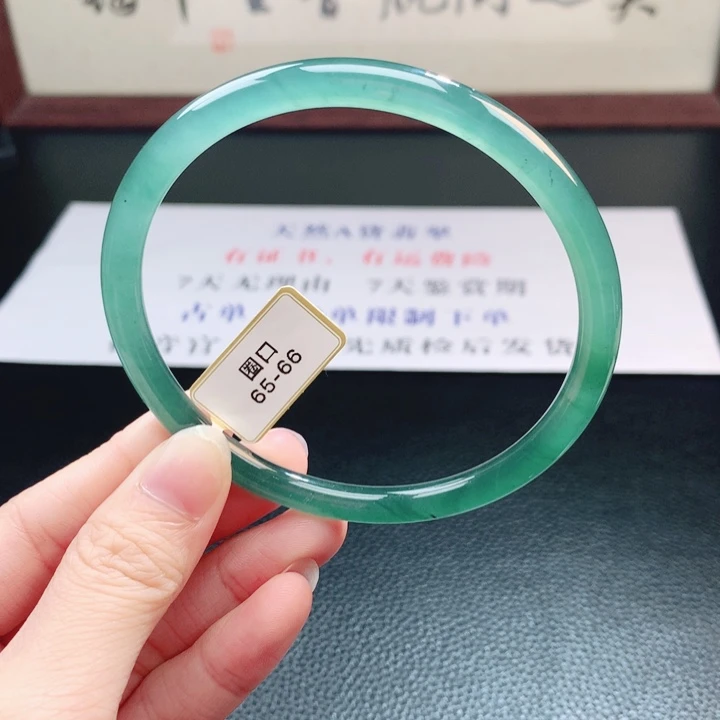翡翠未镶嵌手镯翡翠手镯87