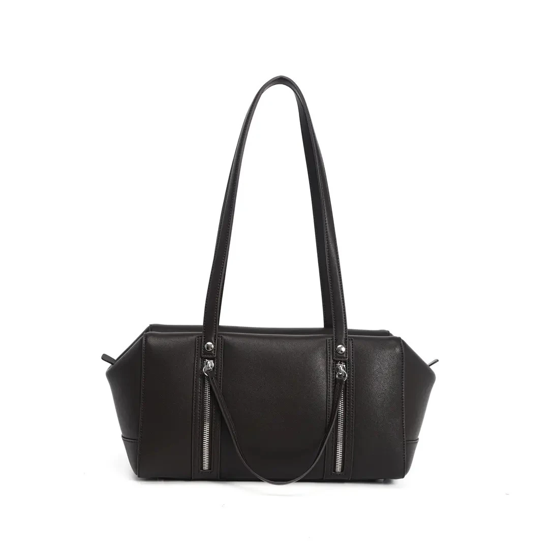 大容量简约通勤时尚百搭手提单肩款女包70122