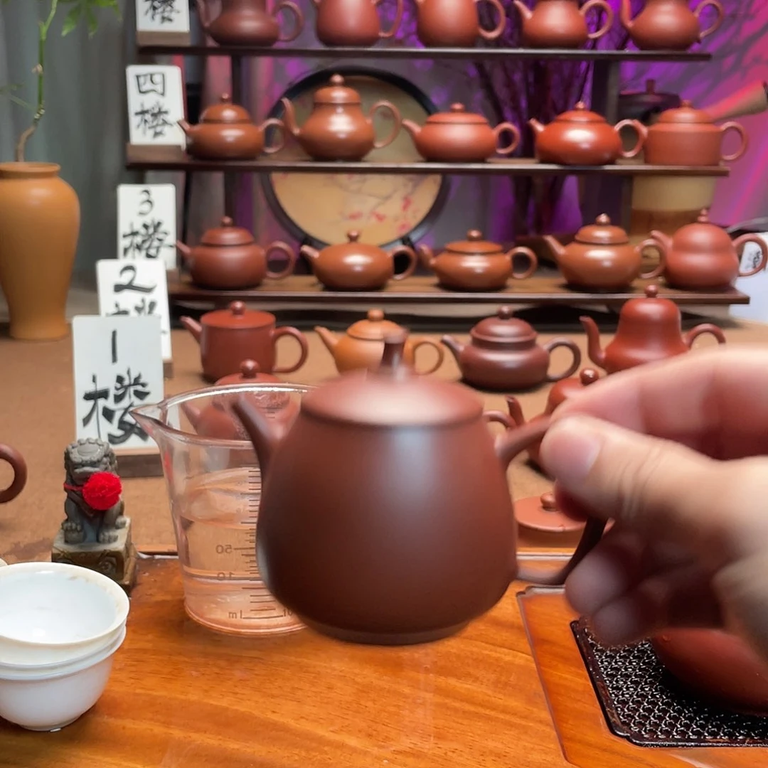 紫砂茶壶关*精工高瓢