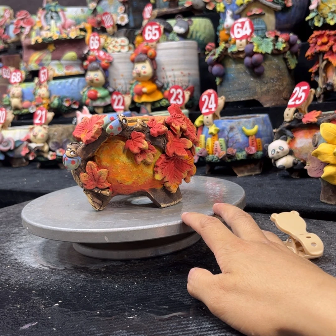 w***s白狐花器多肉花盆