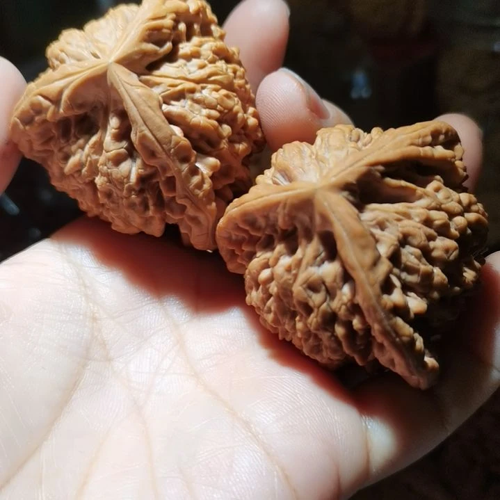 猴头核桃吊坠48精修工艺三棱