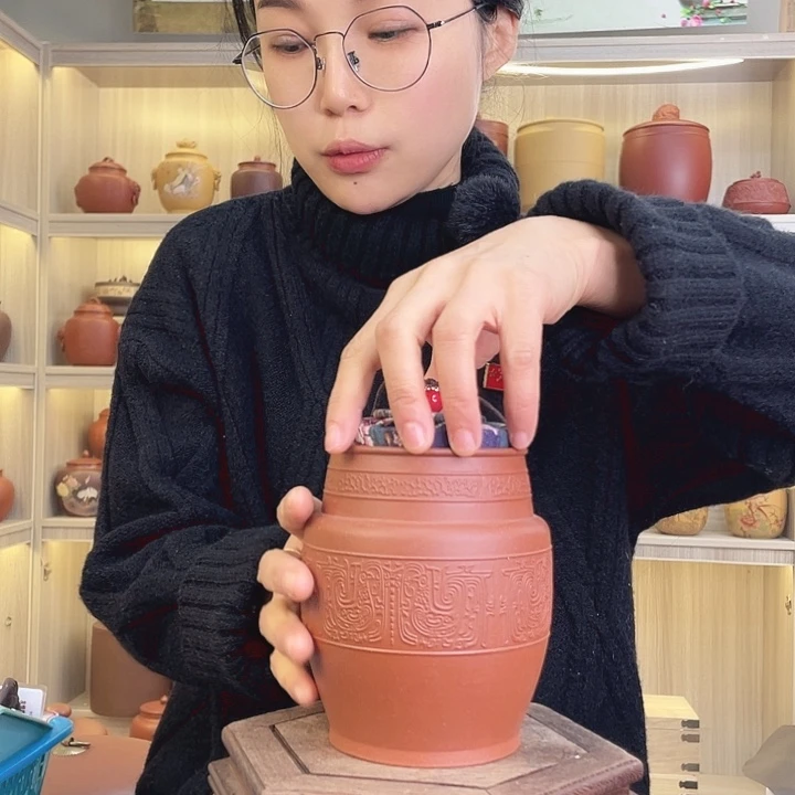 紫砂摆件创意设计大赛茶叶罐