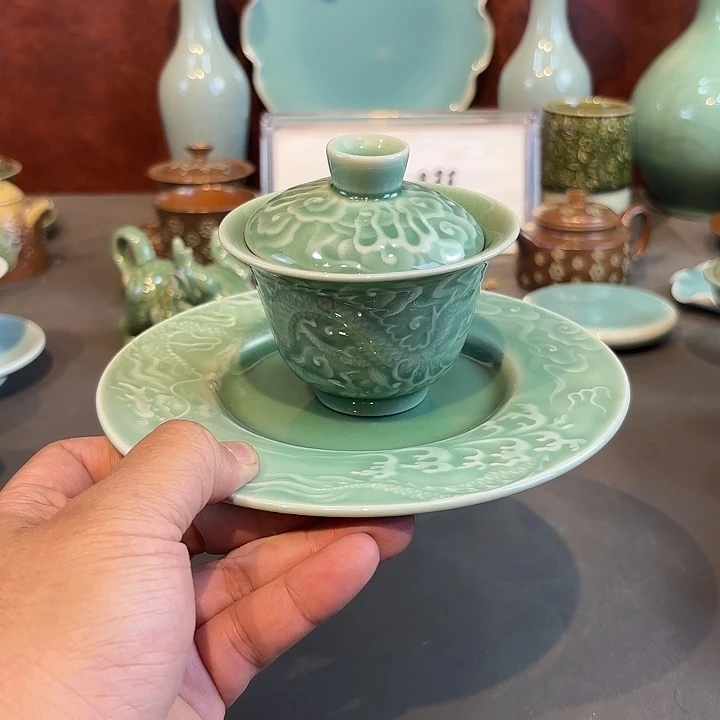 瓷片龙泉青瓷龙泉青瓷