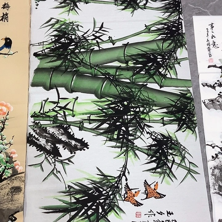 小周画廊的直播间
